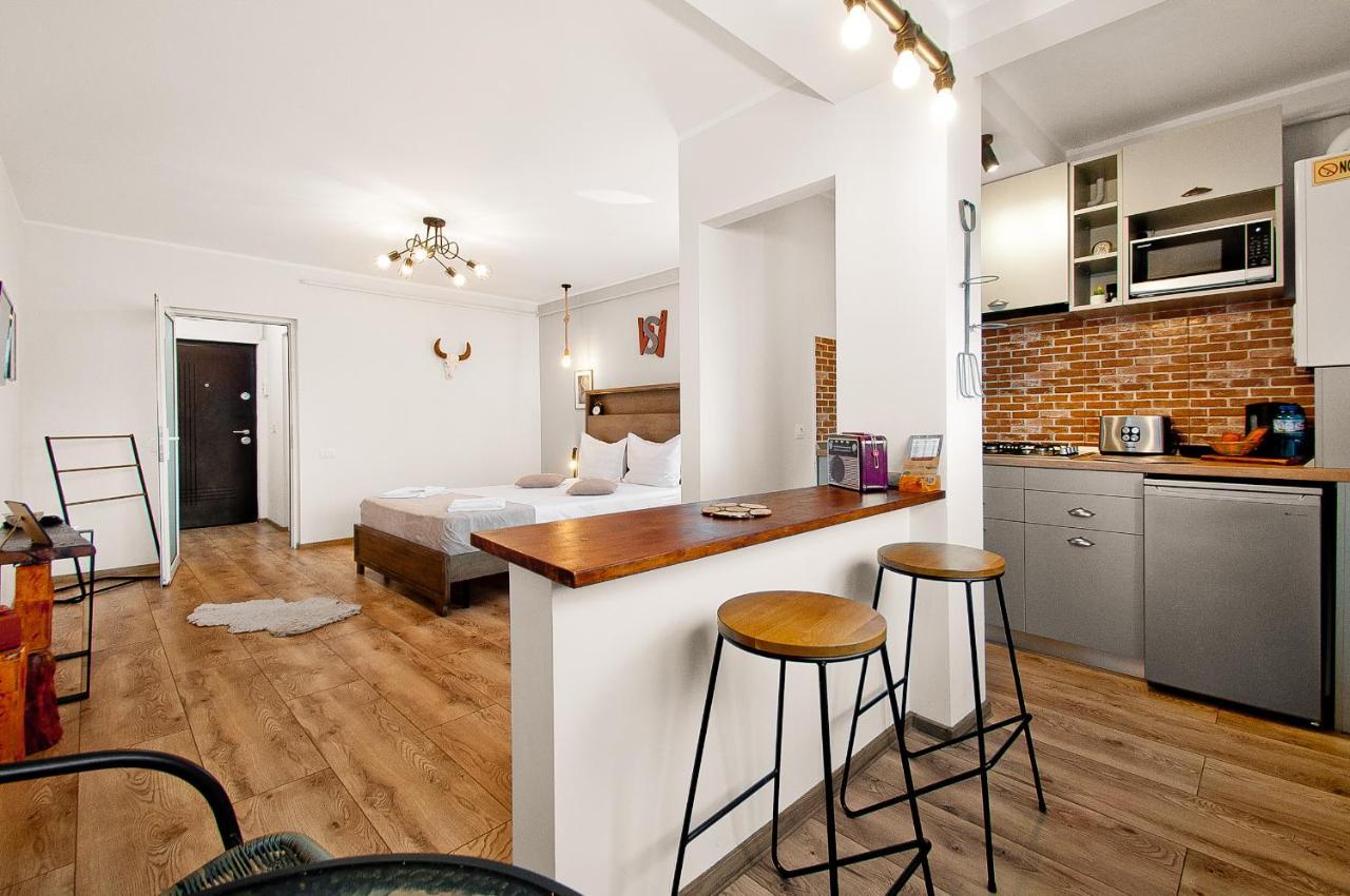 Wood&Steel Apartment Galaţi Exteriér fotografie